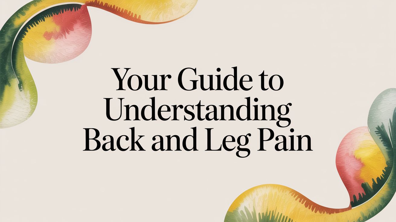 Your Guide To Understanding Back and Leg Pain