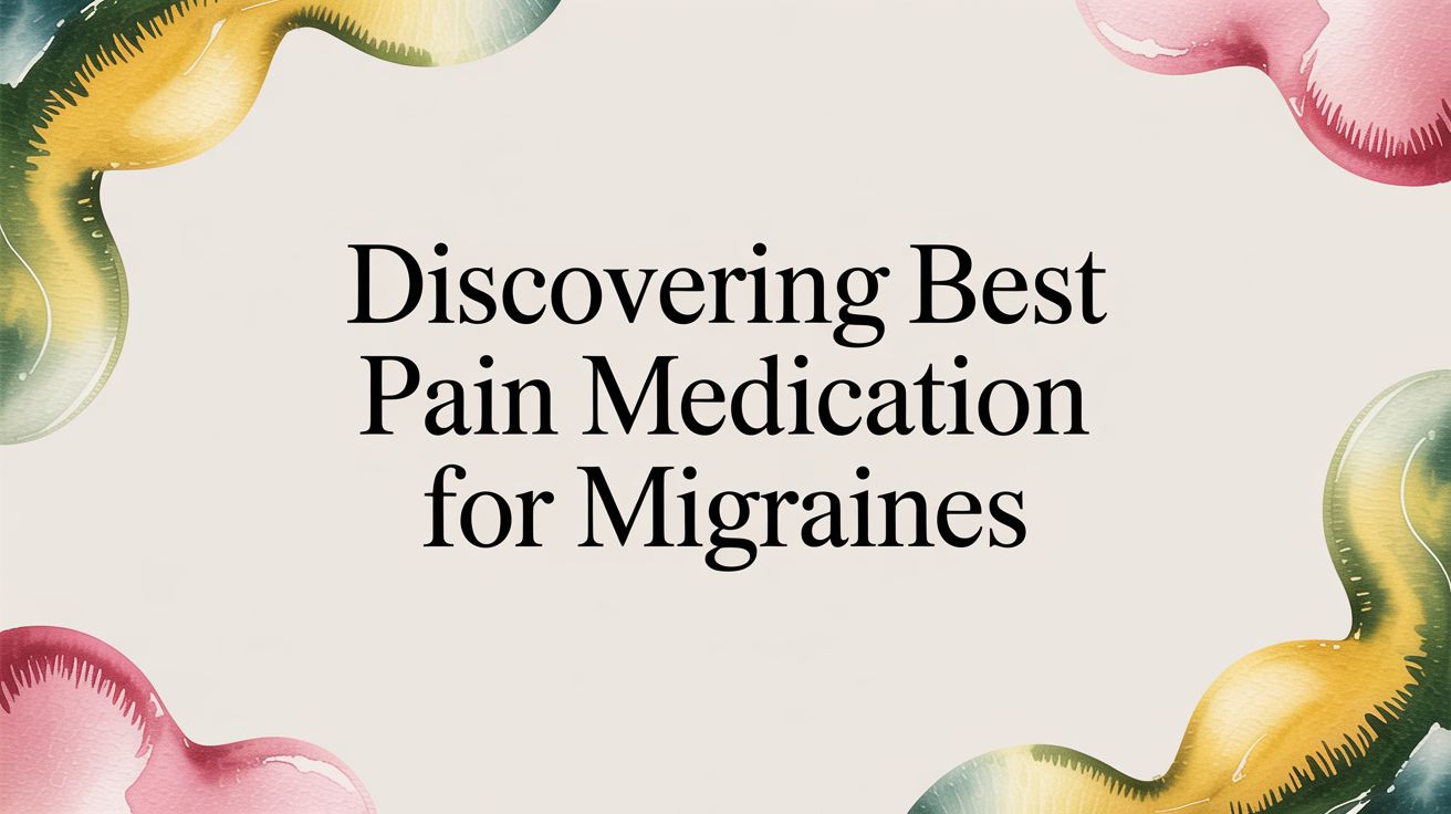 Finding the Best Pain Medication for Your Migraines in 2026