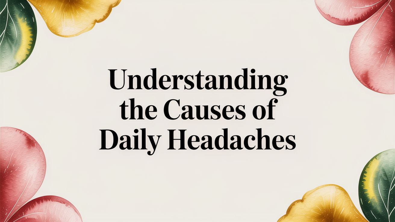 Understanding the Causes of Daily Headaches