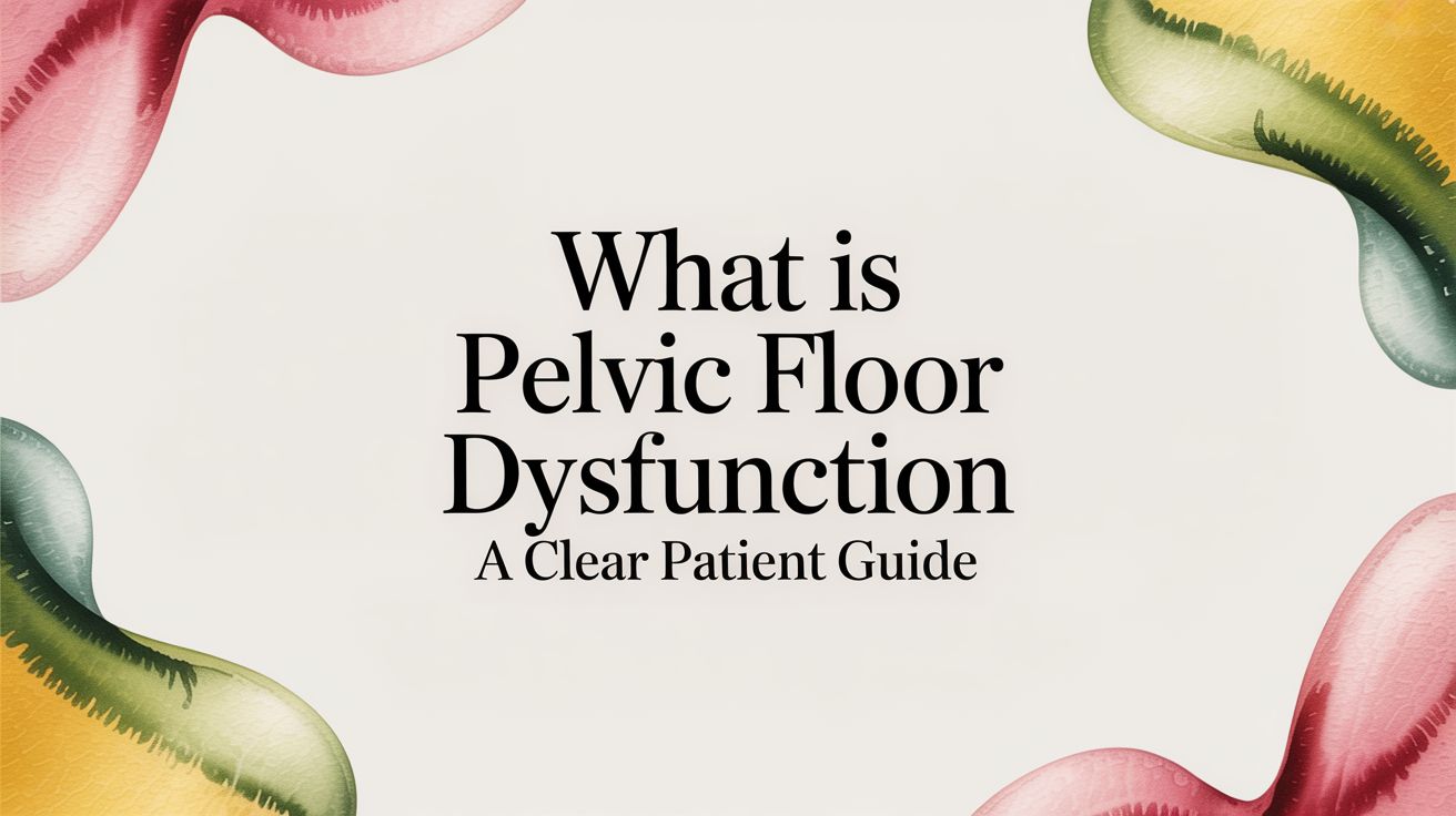 Understanding Pelvic Floor Dysfunction: A Clear Guide