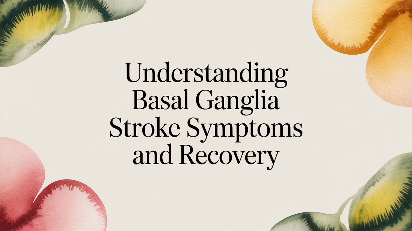 Understanding Basal Ganglia Stroke: Symptoms and Recovery