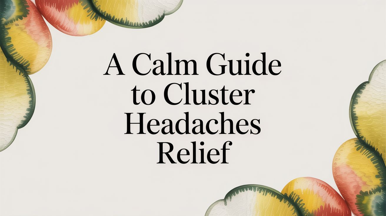 A Calm Guide to Cluster Headaches Relief