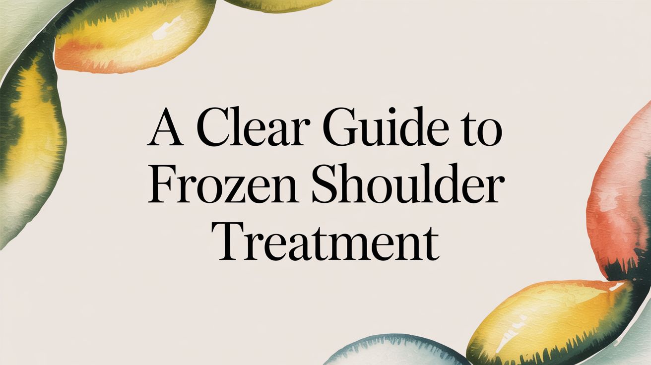 Understanding Frozen Shoulder Treatment: A Clear Guide