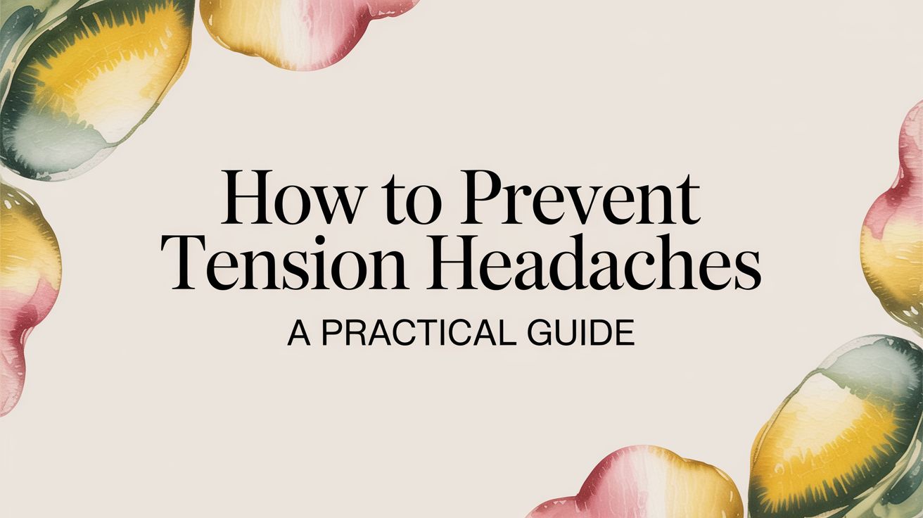 How to Prevent Tension Headaches: A Practical Guide - The Patients Guide