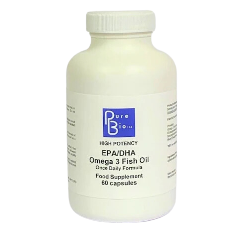 High Potency EPA/DHA Omega 3 Fish Oil (once daily formula)