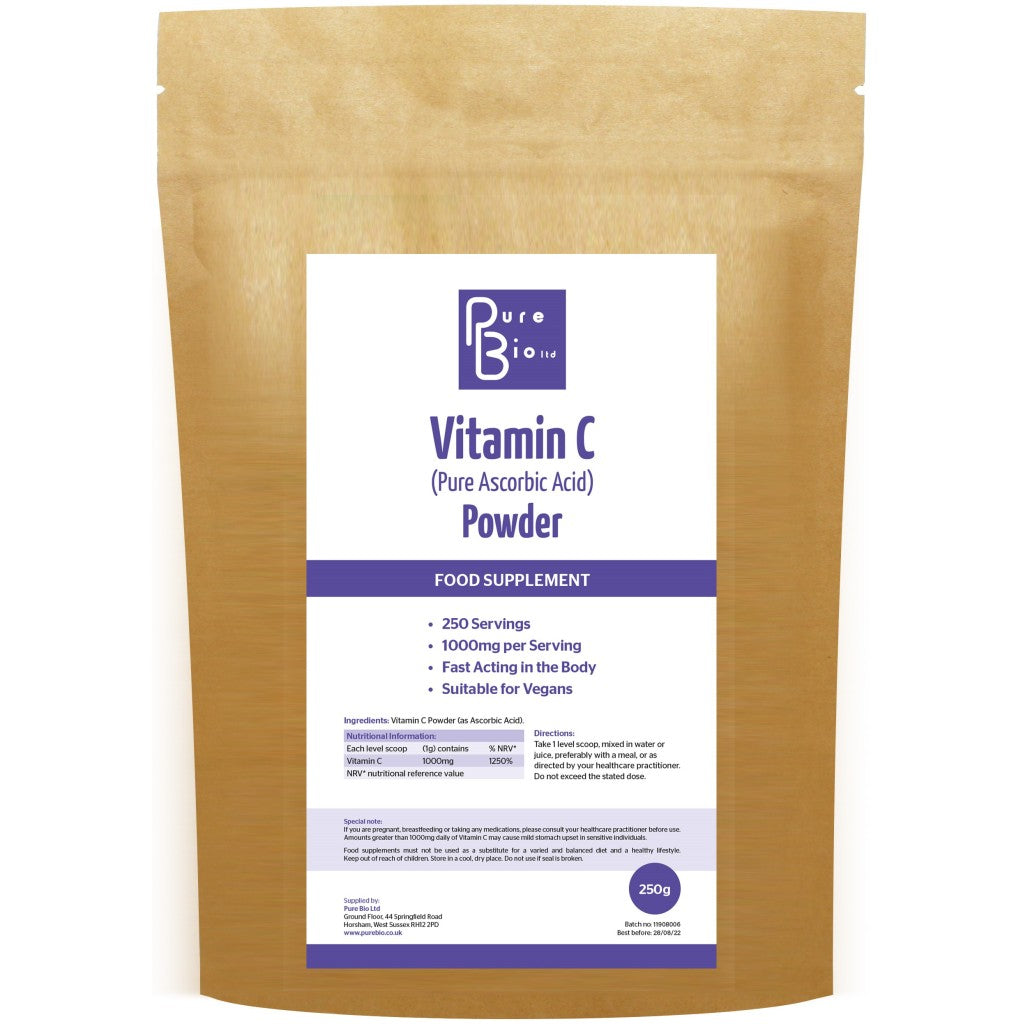 Pure Ascorbic Acid (Vitamin C) Powder